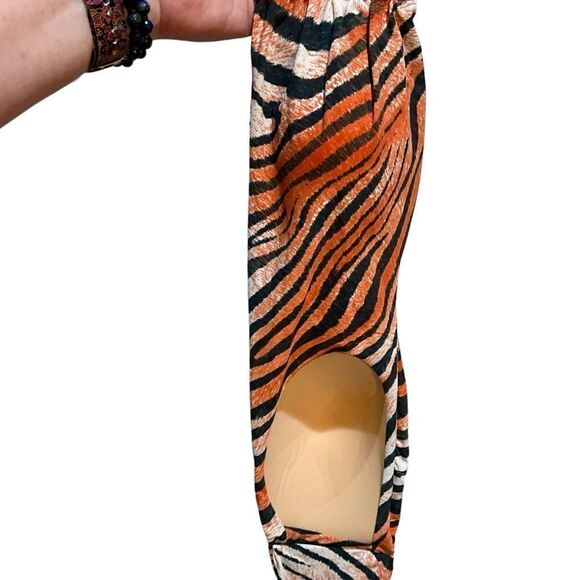 L*Space For The African Wildlife Foundation Tiger Print Cut-Out Bikini Size L - Picture 8 of 16